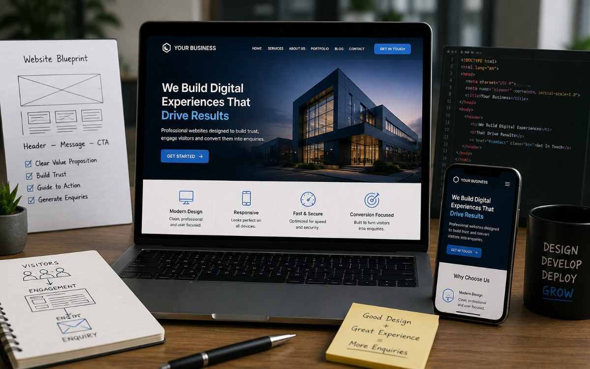 How to Build a Website That Turns Visitors Into Enquiries