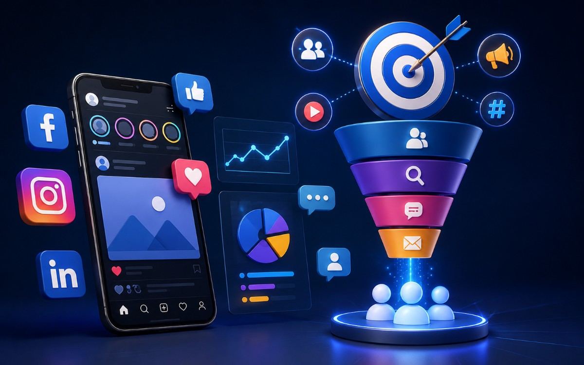 Social Media Marketing Strategy Guide for Businesses That Want Leads, Not Likes